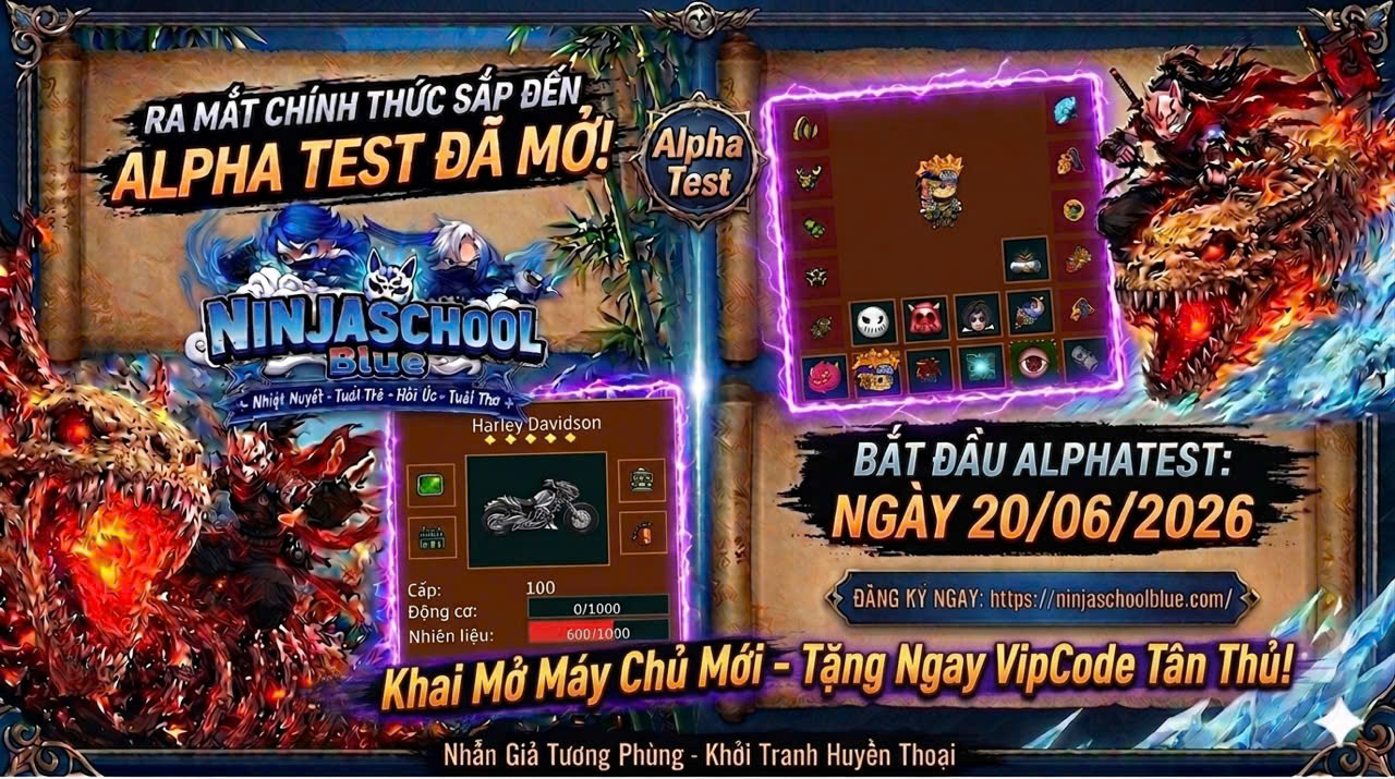 Sự kiện Ninja School Blue